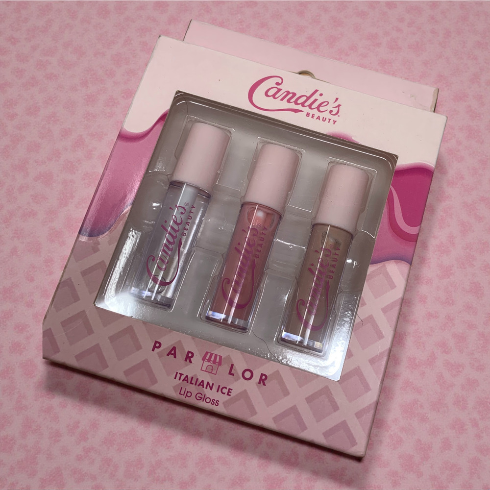NEW Candie's Beauty Parlor Italian Ice Lip Gloss Trio Sealed Boxed